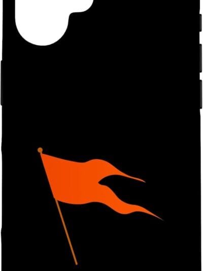 Hinduism Saffron Orange Flag, Sacred Pooja Hindu Temple iPhone Cases (Germany)