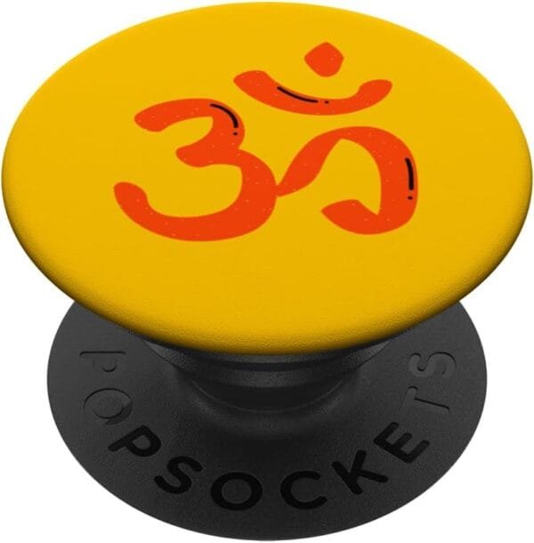 Hinduism Om, Sacred Pooja Hindu Temple PopSocket (France)