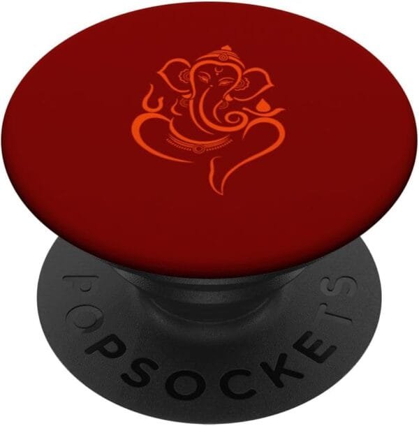 Ganapati, Ganesh, Shree Ganesh Om Ganeshotsav Puja PopSocket (Spain)