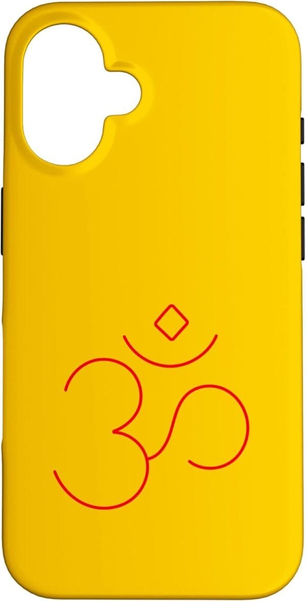 Hinduism Om, Sacred Pooja Hindu Temple iPhone Cases (France)