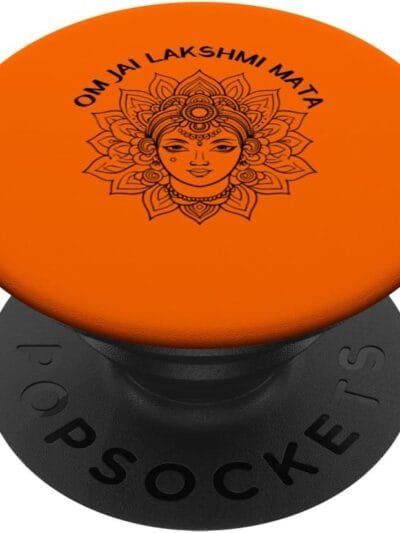 Laxmi Mata, Diwali Goddess Om Jai Lakshmi Mata Navratri Puja PopSocket (UK)