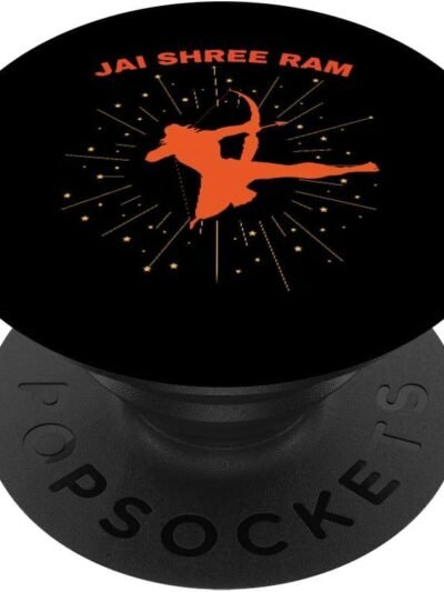 Seigneur Rama Diwali, cadeau de Dieu pour les hindous indiens Jai Shree Ram PopSocket (France)