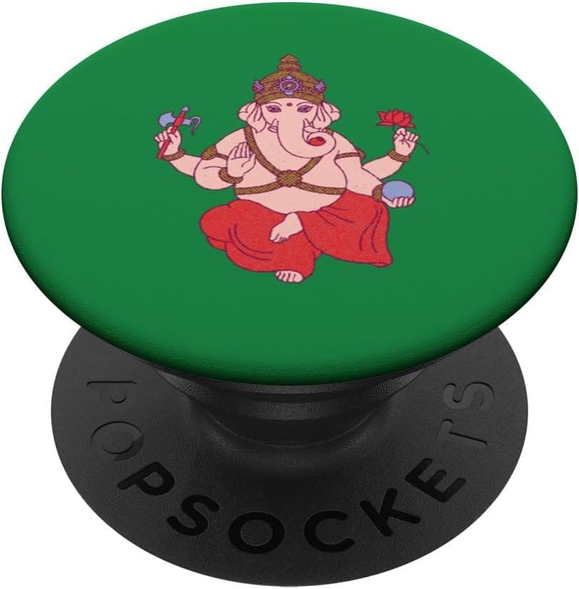 Ganapati, Ganesh, Ganeshotsav Puja PopSocket (UK) 1 Ganapati, Ganesh, Ganeshotsav Puja PopSocket (UK)