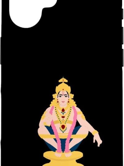 Ayyappa, Ayyappan Hindu God Temple Pooja iPhone Cases (Germany)