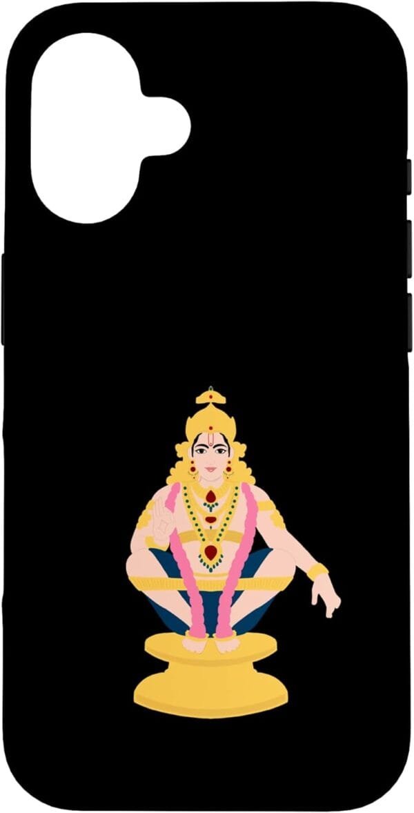 Ayyappa, Ayyappan Hindu God Temple Pooja iPhone Cases (Japan)