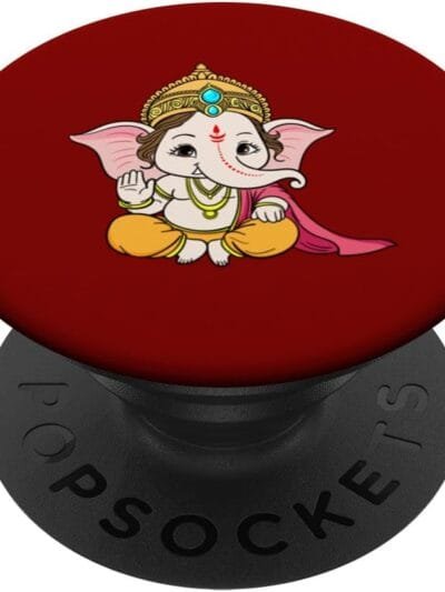 Ganapati, Ganesh, Ganeshotsav Puja PopSocket (Spain)