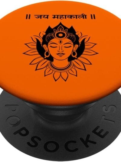 Kali Mata, Navratri Hindu Goddess Jai Mahakali Sanskrit Puja PopSocket (UK)