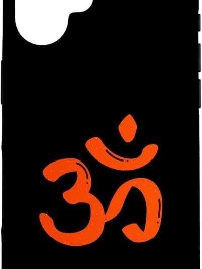 Hinduism Om, Sacred Pooja Hindu Temple iPhone Cases (France)