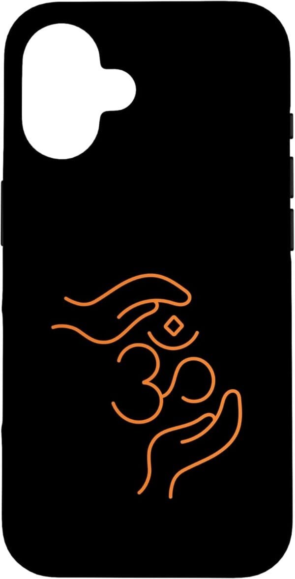 Hinduism Om, Sacred Pooja Hindu Temple iPhone Cases (Germany)