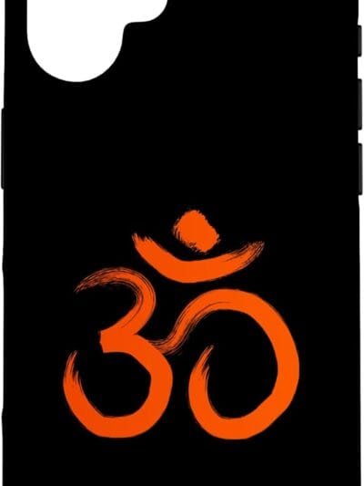 Hinduism Om, Sacred Pooja Hindu Temple iPhone Cases (Japan)
