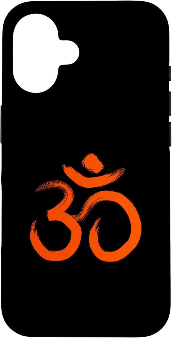 Hinduism Om, Sacred Pooja Hindu Temple iPhone Cases (Japan)