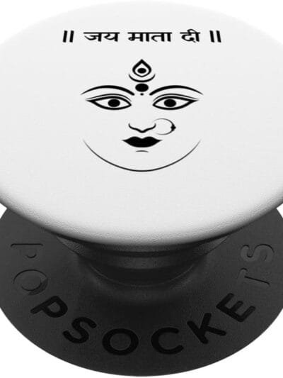 Durga Mata, Navratri Indian Goddess Jai Mata Di Hindi Pooja PopSocket (Italy)