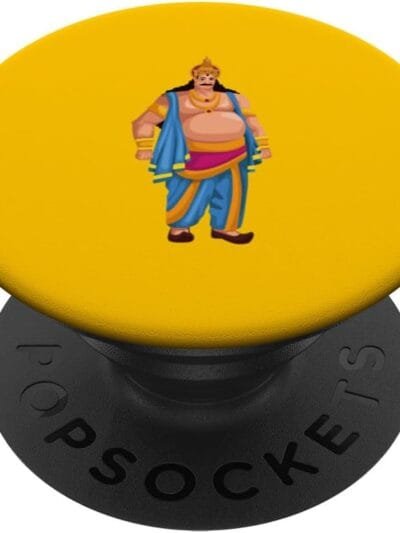King Mahabali Onam Festival Hindu God Temple Pooja PopSocket (Spain)