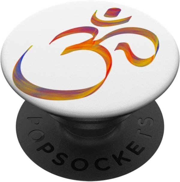 Hinduism Om, Sacred Pooja Hindu Temple PopSocket (France)