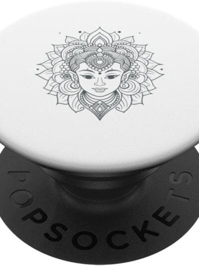 Shakti Mata, Navratri Dea indù Viso Pooja PopSocket (Italy)