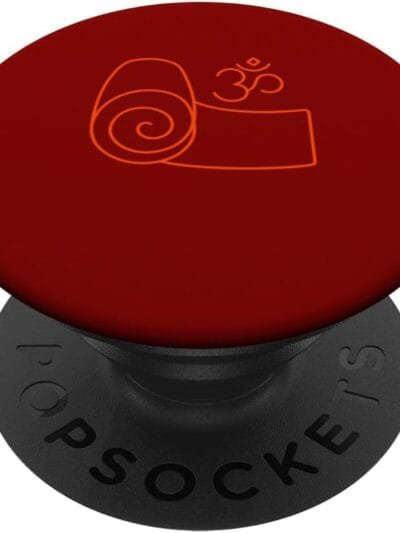 Hinduism Om Yoga Mat, Sacred Pooja Hindu Temple PopSocket (UK)