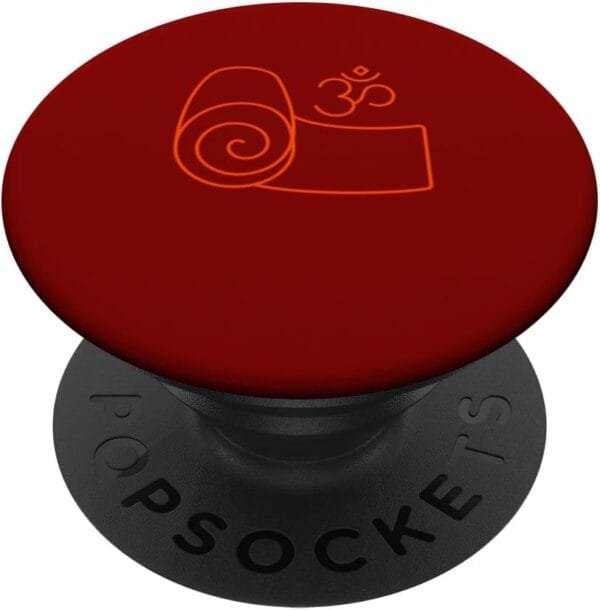 Hinduism Om Yoga Mat, Sacred Pooja Hindu Temple PopSocket (Italy)