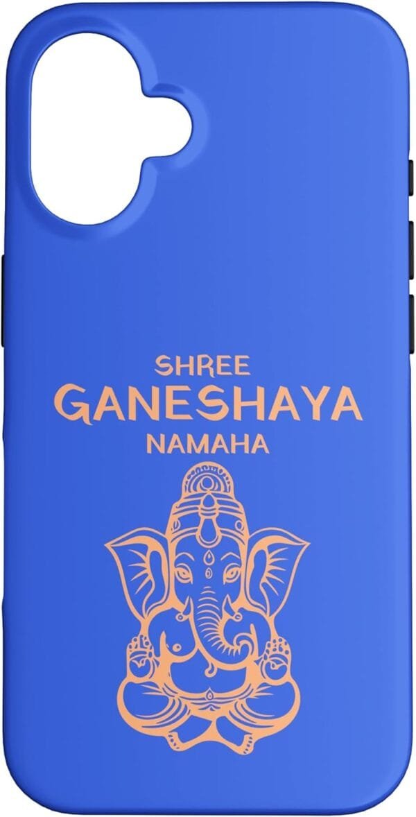 Ganapati, Ganesh, Shree Ganeshaya Namaha Ganeshotsav Puja iPhone Cases (Japan)