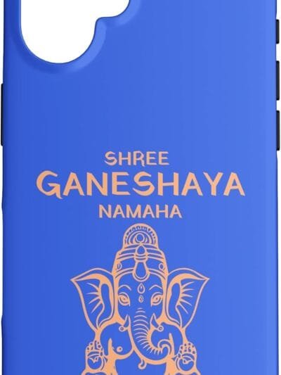 Ganapati, Ganesh, Shree Ganeshaya Namaha Ganeshotsav Puja iPhone Cases (Germany)
