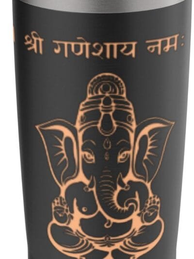 Ganapati, Ganesh, Shree Ganeshaya Namaha Sanskrit Puja TUMBLER (USA)