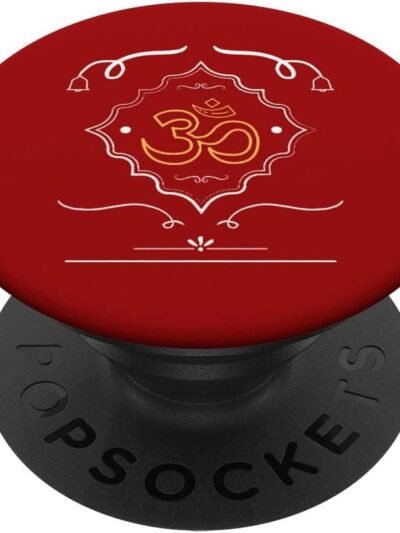Om | Sacred Designer Hindu Gift PopSocket (Germany)