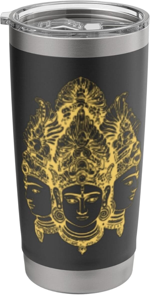 Hinduism Trimurti, Sacred Pooja Hindu Temple TUMBLER (USA)