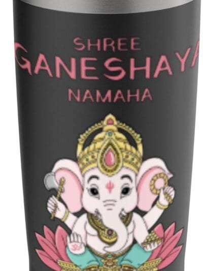 Ganapati, Ganesh, Shree Ganeshaya Namaha Ganeshotsav Puja TUMBLER (USA)