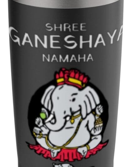 Ganapati, Ganesh, Shree Ganeshaya Namaha Ganeshotsav Puja TUMBLER (USA)