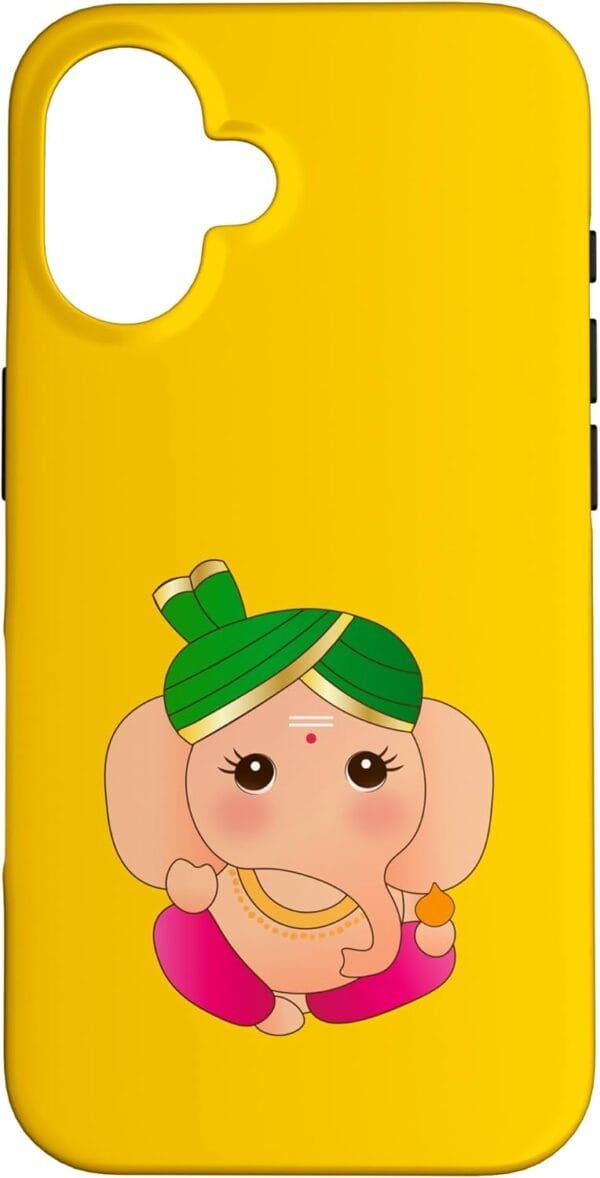 Ganapati, Ganesh, Baby Ganesha Ganeshotsav Puja iPhone Cases (Italy)