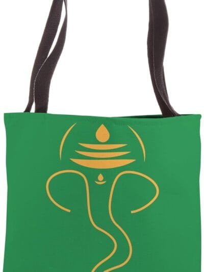 Ganapati, Ganesh, Ganeshotsav Puja Tote Bag (USA)