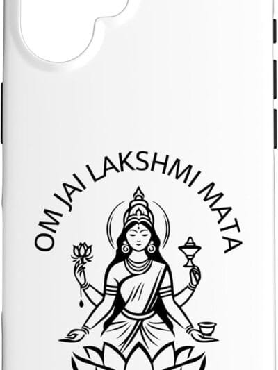 Laxmi Mata, Diwali Indian Goddess Om Jai Lakshmi Mata Pooja iPhone Cases (USA)