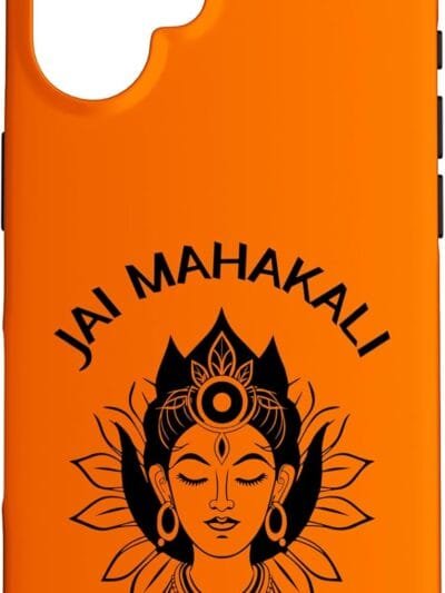 Kali Mata, Navratri Hindu Goddess Face Jai Mahakali Pooja iPhone Cases (USA)