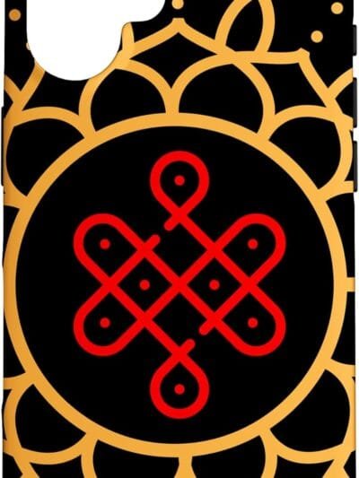 Diwali Pooja, Deepawali, Hindu Rangoli Mandala Art iPhone Cases (UK)