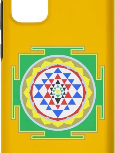 Indian Hindu Wedding Gift for Indians Sri Yantra Diagram Samsung Galaxy Cases (USA)
