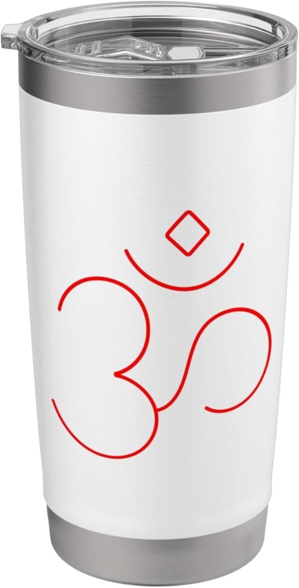 Hinduism Om, Sacred Pooja Hindu Temple TUMBLER (USA)