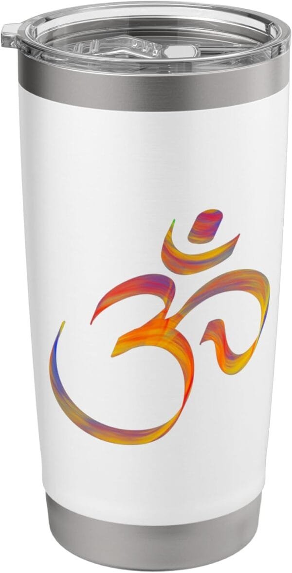 Hinduism Om, Sacred Pooja Hindu Temple TUMBLER (USA)