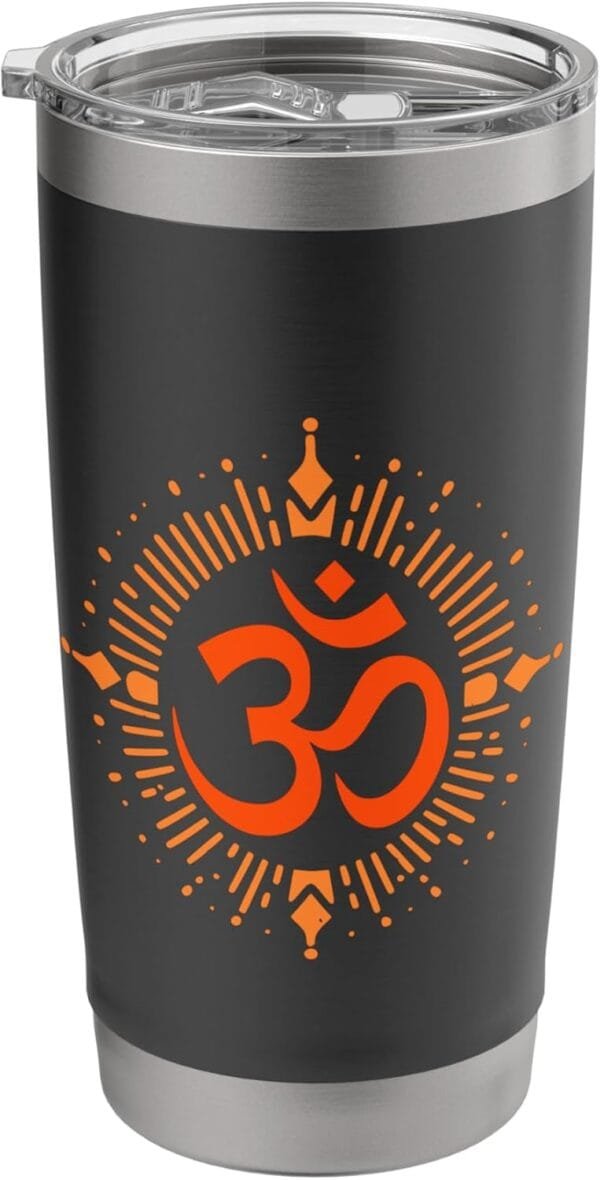 Hinduism Om, Sacred Pooja Hindu Temple TUMBLER (USA)
