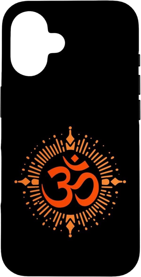 Hinduism Om, Sacred Pooja Hindu Temple iPhone Cases (Italy)