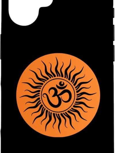 Hinduism Om, Sacred Pooja Hindu Temple iPhone Cases (UK)