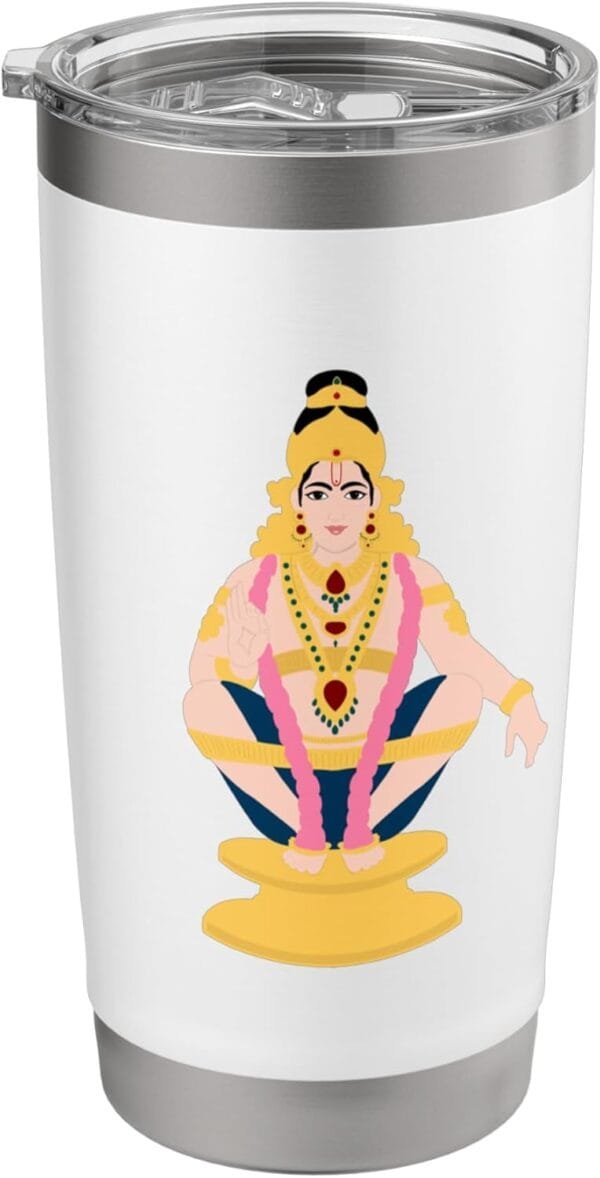 Ayyappa, Ayyappan Hindu God Temple Pooja TUMBLER (USA)