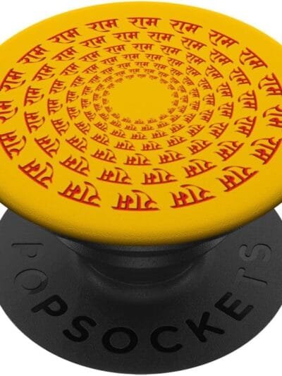 Rama, Ram, Diwali Ram Chant Sanskrit Hindu Temple Pooja PopSocket (Spain)