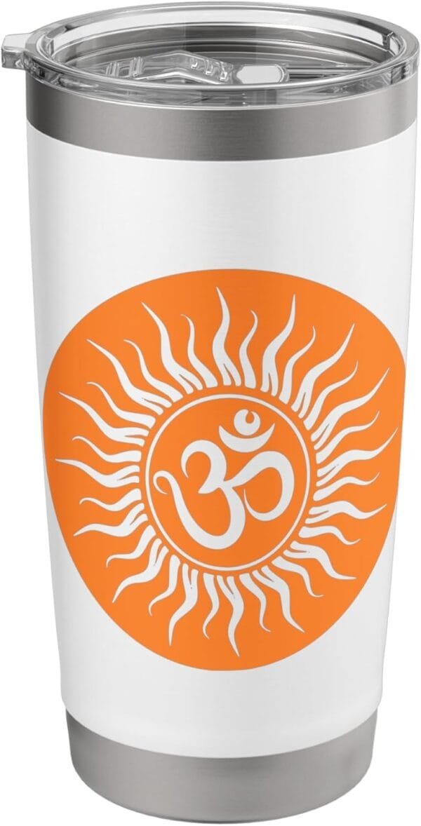 Hinduism Om, Sacred Pooja Hindu Temple TUMBLER (USA)