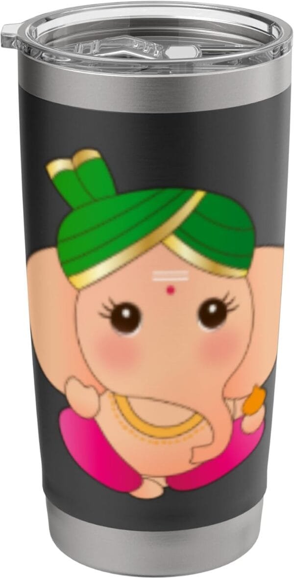 Ganapati, Ganesh, Baby Ganesha Ganeshotsav Puja TUMBLER (USA)