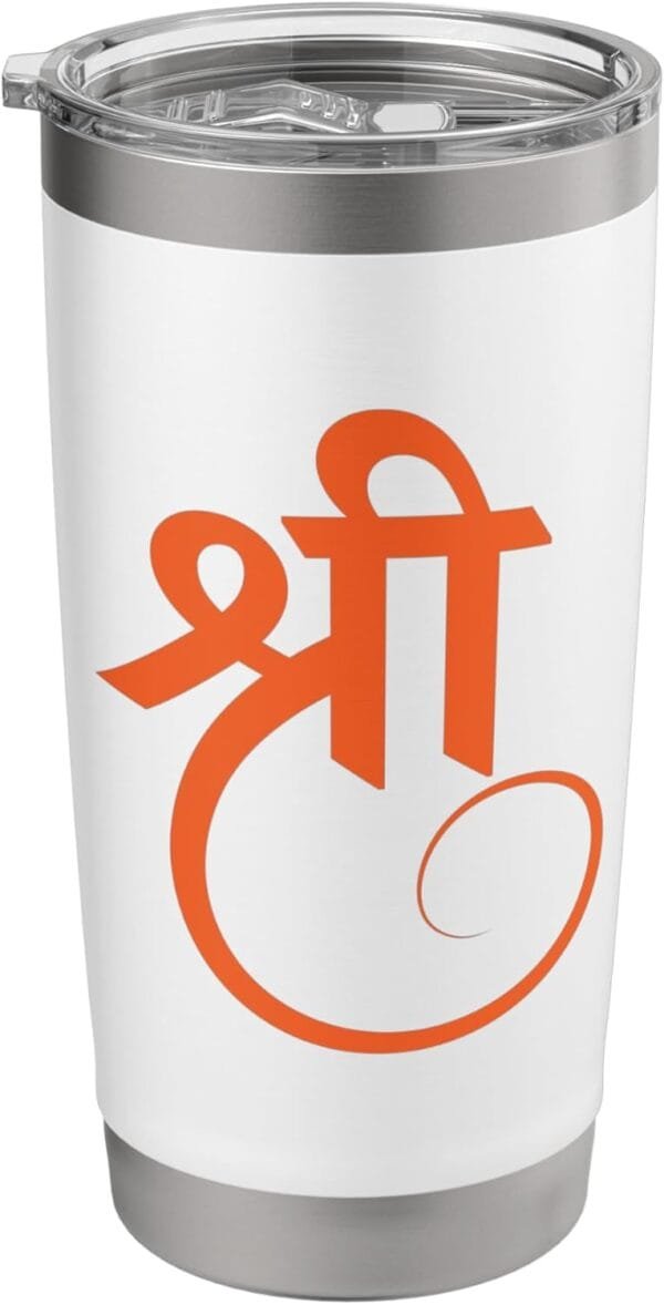 Hinduism Shree, Sacred Pooja Hindu Temple TUMBLER (USA)