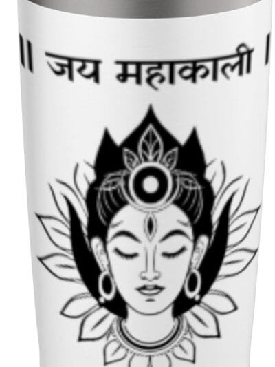 Kali Mata, Navratri Hindu Goddess Jai Mahakali Sanskrit Puja TUMBLER (USA)