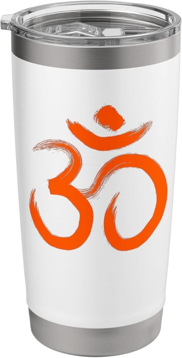 Hinduism Om, Sacred Pooja Hindu Temple TUMBLER (USA)