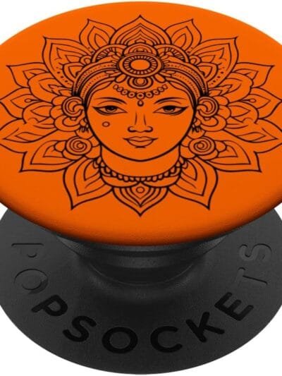 Laxmi Mata, Diwali Visage de la déesse hindoue Navratri Pooja PopSocket (France)