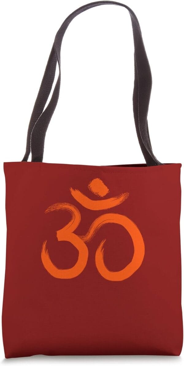 Hinduism Om, Sacred Pooja Hindu Temple Tote Bag (USA)