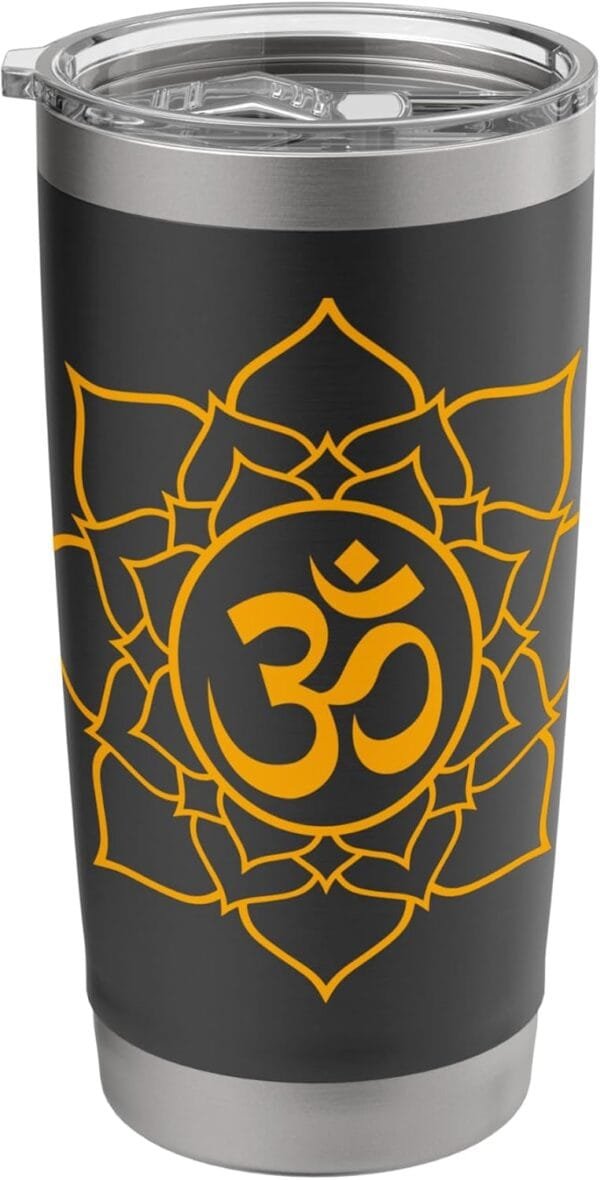 Hinduism Om, Sacred Pooja Hindu Temple TUMBLER (USA)