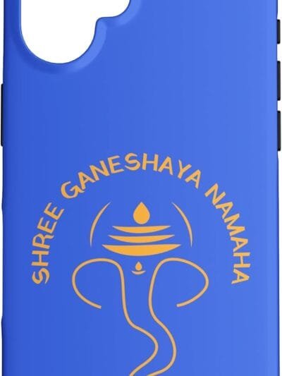 Ganapati, Ganesh, Shree Ganeshaya Namaha Ganeshotsav Puja iPhone Cases (Germany)